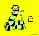 Dibujo Serpiente pintado por AXEL