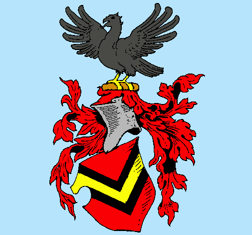 Escudo de armas y aguila 