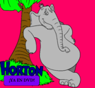 Dibujo Horton pintado por lesly