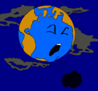 Dibujo Tierra enferma pintado por Addison
