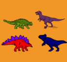 Dibujo Dinosaurios de tierra pintado por JosMªdeAndrs