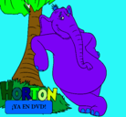 Dibujo Horton pintado por alexis