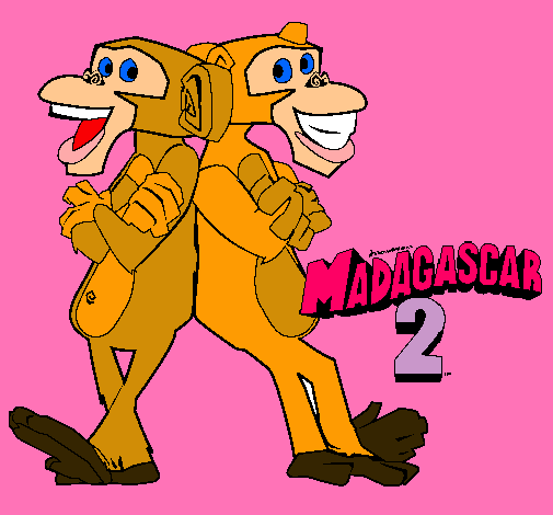 Madagascar 2 Manson y Phil 2