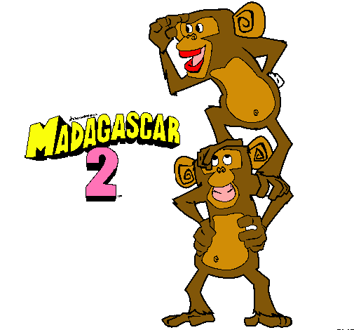 Madagascar 2 Manson y Phil