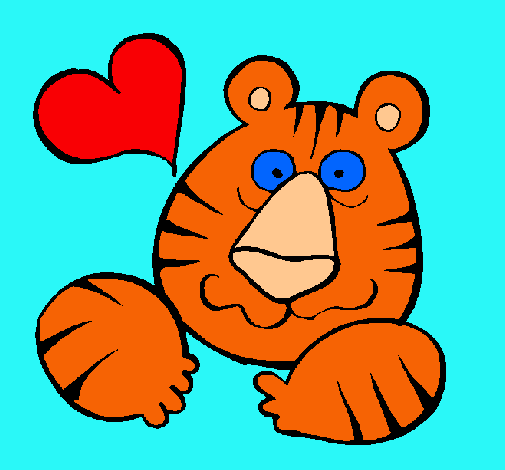 Tigre loco de amor