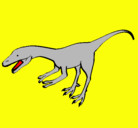 Dibujo Velociraptor II pintado por rokestar_angeldelavi