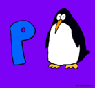 Dibujo Pingüino pintado por melissagilram.