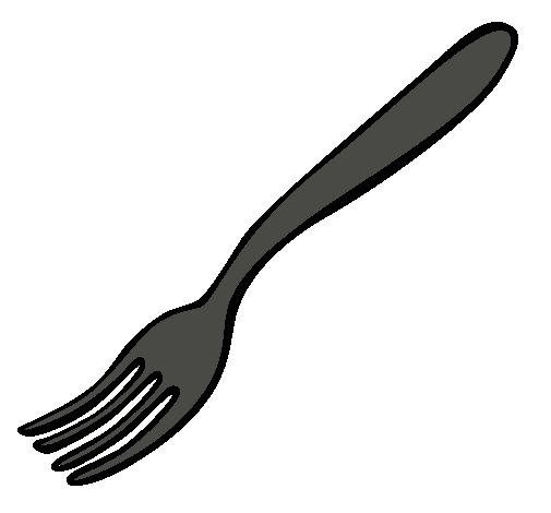  Dibujo de Tenedor pintado por Fork en Dibujos.net el día