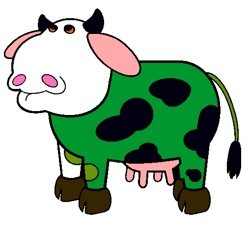 Vaca pensativa