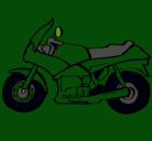 Dibujo Motocicleta pintado por reptile