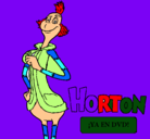 Dibujo Horton - Alcalde pintado por justin