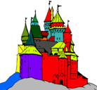 Dibujo Castillo medieval pintado por YAEL