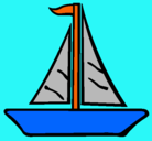 Dibujo Barco velero pintado por luciadelacruz