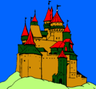 Dibujo Castillo medieval pintado por missael4