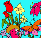 Dibujo Fauna y flora pintado por catalina