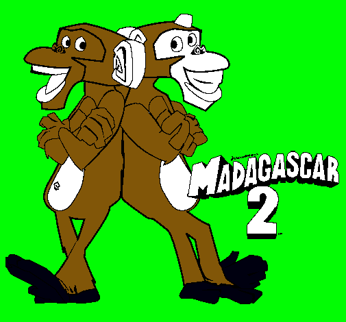 Madagascar 2 Manson y Phil 2