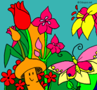 Dibujo Fauna y flora pintado por sthefanny