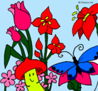 Dibujo Fauna y flora pintado por Floowerss