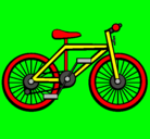 Dibujo Bicicleta pintado por TTORO