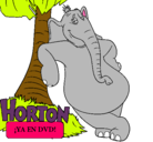 Dibujo Horton pintado por valeria