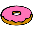 Dibujo Donuts pintado por mariferpop5