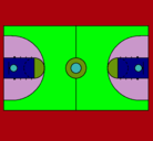 Dibujo Cancha pintado por tatis03