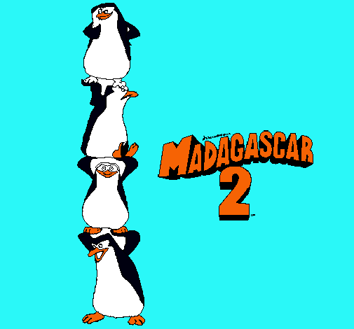 Madagascar 2 Pingüinos