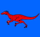 Dibujo Velociraptor pintado por DIEGO