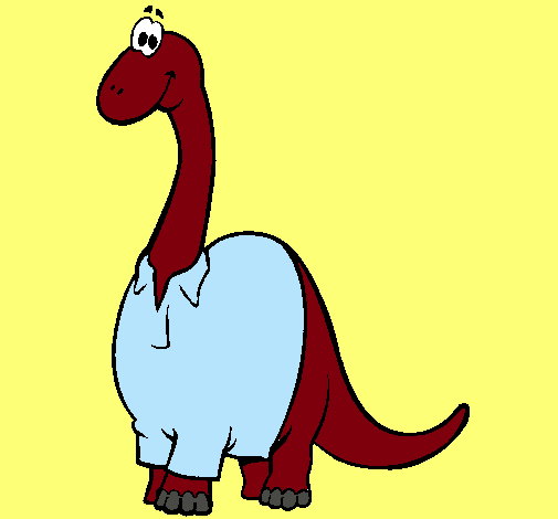 Diplodocus con camisa