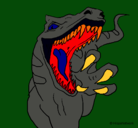 Dibujo Velociraptor II pintado por mario