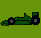 Dibujo Fórmula 1 pintado por reptile
