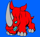 Dibujo Rinoceronte II pintado por thomas1