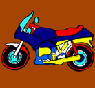 Dibujo Motocicleta pintado por cotijamaster