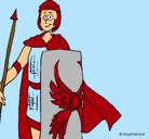 Dibujo Soldado romano II pintado por thanyuskamaria