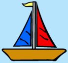 Dibujo Barco velero pintado por kendrykyjendryckduno