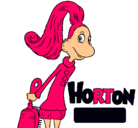 Dibujo Horton - Sally O'Maley pintado por lolo