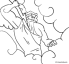 Dibujo Dios Zeus pintado por salito123
