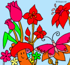 Dibujo Fauna y flora pintado por yanka