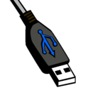 Dibujo USB pintado por David