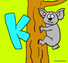 Dibujo Koala pintado por ZYANYA