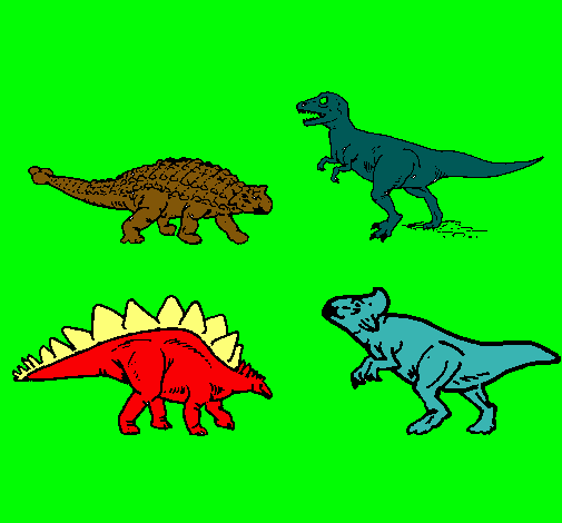 Dinosaurios de tierra