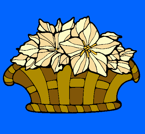 Cesta de flores 8