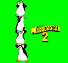 Dibujo Madagascar 2 Pingüinos pintado por sergiooooooooooooooooooo