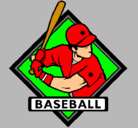 Dibujo Logo de béisbol pintado por frank.24