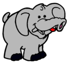Dibujo Elefante pintado por ailennahiara