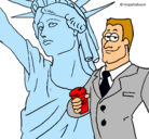 Dibujo Estados Unidos de América pintado por JUSTIN