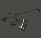 Dibujo Velociraptor II pintado por TR34