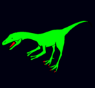 Dibujo Velociraptor II pintado por Nicolas.m