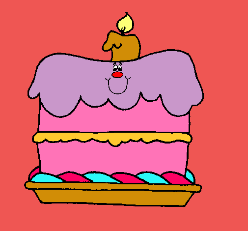 Pastel de cumpleaños