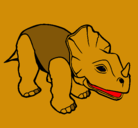 Dibujo Triceratops II pintado por BELISARIO